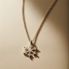 Lant cu pandantiv fulg de nea cu diamante de 0.35ct