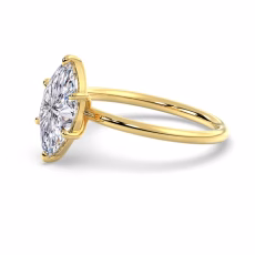 Inel din aur de 18K cu diamant lab de 2.26ct