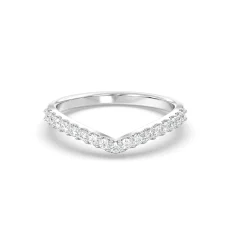 Inel din aur de 14K cu diamante naturale de 0.24ct