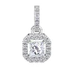 Pandantiv din aur cu diamante lab de 1.05ct