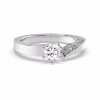 Inel din aur de 14K cu diamante de 0.60ct