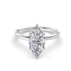 Inel din aur de 14K cu diamant lab de 2.97ct