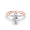 Inel din aur de 14K cu diamant lab de 1.70ct