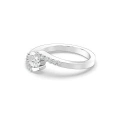 Inel din aur de 14K cu diamante naturale de 0.36ct