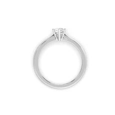 Inel din aur de 14K cu diamant natural de 0.32ct