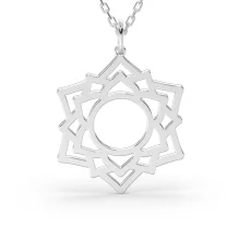 Pandantiv din aur Chakra Sahasrara