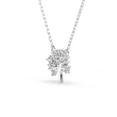Pandantiv din aur Copacul Vieții cu diamante lab de 0.22ct
