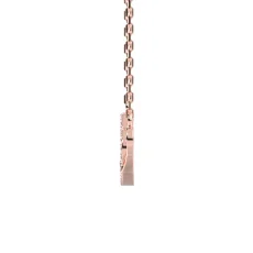 Pandantiv din aur cu diamante lab de 0.19ct