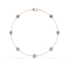 Bratara din aur cu diamante naturale de 0.86ct
